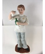 LEFTON Hand Painted Pharmacist Rare KW1867 Signed Figurine 8.25â Tall - £27.57 GBP