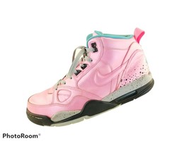 Nike Flight 2013 Mid Pink Glow/Pink Glow  Basketball 616298-600 Womans  Sz10 - £19.47 GBP