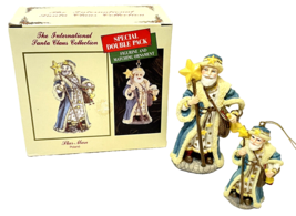 VTG 1992 International Santa Claus Collection Star Man Poland Figurine Ornament - £14.57 GBP