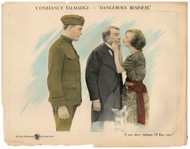 Dangerous Business (1920) Wwi Constance Talmadge, Kennth Harlan, George Fawcett - £58.97 GBP