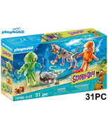 31PC PLAYMOBIL SCOOBY-DOO! ADVENTURE WITH GHOST DIVER (MODEL:70708) - £9.87 GBP