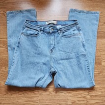 Vintage Levis 550 Boot Cut Jeans Womens Size 16M Light Wash Denim Relaxed Fit - £10.99 GBP