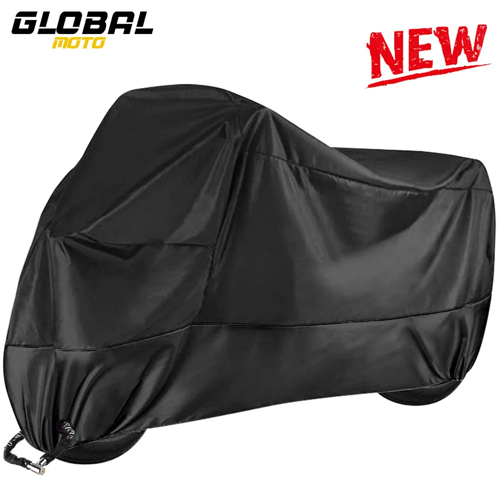 New Motorcycle Cover Outdoor Waterproof UV  Protector Scooter All Season Bike Mo - £152.45 GBP