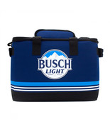 Busch Light Soft Cooler with Bottle Opener Keychain Blue - £36.73 GBP