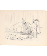 W. Glen Davis (Western PA, 20th century) Untitled, 20th C original ink o... - $2,370.72 MXN