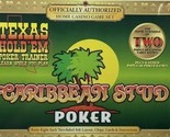 Let It Ride Three Card Poker Texas Hold &#39;Em Caribbean Stud Home Casino G... - £19.93 GBP