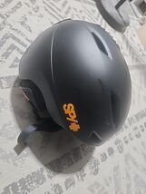 Spy Sender Snow Helmet MIPS Brain Protection L 59-62cm Matte Black - Used - €21,05 EUR