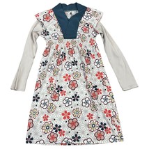 Tea Collection Girls Size 12 Kimono Style Long Sleeve Cotton Flowers - £15.34 GBP