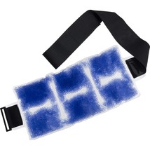 Color Changing Hot Cold Pack for Back, Reusable Back Wrap with Strap &amp; Gel Beads - £24.77 GBP