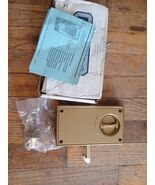 Security Fence Gate All Metal Hook Latch Lock Set box is rough item is fine - $49.49