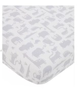 Carter&#39;s Modern Jungle Pals Fitted Crib Sheet in GreyT4103178 - £14.99 GBP