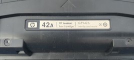 New GENUINE HP 42A Black Toner Cartridge Q5942A No Box Pull Tab Intact - $29.99