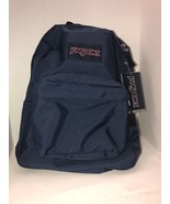 NEW Unisex JanSport SuperBreak Navy Backpack-BRAND NEW- SHIPS N 24 HRS - $94.61 CAD