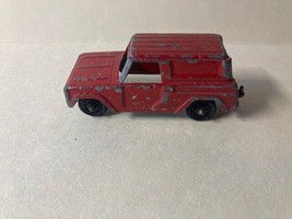 Vintage Tootsie Toy Red Diecast Panel Truck Chicago USA Collectible - $7.44 CAD