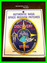 VTG Salute to John Glenn 1998 STS-95 Discovery NASA Patch From The Smithsonian - £11.98 GBP