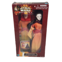 Vintage 1998 Star Wars Queen Amidala Hasbro Doll #61776 Hidden Majesty New Nos - $27.55