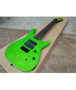 Green 7 string electric guitar Mahogany Body&amp;Maple Neck Through Body  S510 - €344,91 EUR