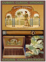 Poster Decor.Home Room Interior design.Cuban Classic Smokes.Cigar label.10637 - £13.74 GBP+