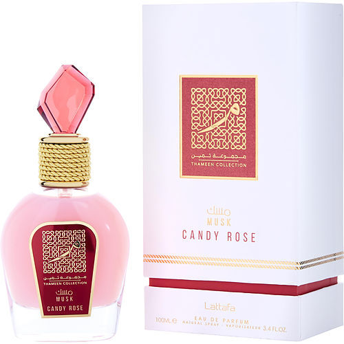 LATTAFA MUSK CANDY ROSE by Lattafa 3.4 OZ