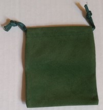 Velvet Mojo Bag 3&quot; x 4&quot; - Drawstring Pouch Choose from Color(s) Red, Gre... - $6.49