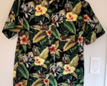 Pacsun Coca Cola Floral Button Up Shirt Size Small Coke Bottles Green Co... - $18.00