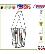 Durable Steel Tennis Ball Collection Basket with Lockable Handles - Unis... - $1,403.02 MXN