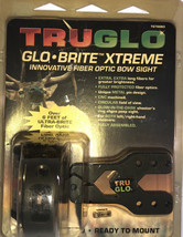 Famous RARE TruGlo TG766B3 GLO-BRITE XTREME Innovative Fiber Optic Bow S... - $186.88