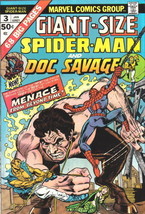 Giant-Size Spider-Man Comic Book #3 Marvel Comics 1975 VERY FINE - $26.01