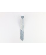 Vtg 60s Rockabilly Distressed Color Block Silk Neck Tie Dress Tie Weddin... - $27.23 CAD