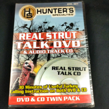 Turkey Hunters Specialties Real Strut Talk DVD &amp; Audio Track CD Twin Pack Sealed - £7.46 GBP
