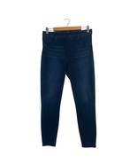 Spanx Skinny Jeans Womens Large Blue Jeggings Pull On Stretch Denim Pockets - $48.61 CAD