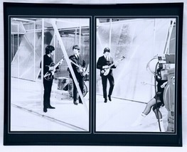 The Beatles 1965 Christmas Framed 16x20 Photo Display John Paul George R... - £62.01 GBP