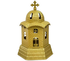 6 3/4&quot; Various Colors Church Design Greek Orthodox Standing Metal Vigil ... - $345.21 MXN
