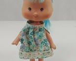 Vintage 1980&#39;s  Strawberry Shortcake Blueberry Muffin 5&quot; Doll With Dress - $18.42
