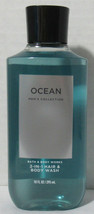 Bath &amp; Body Works 2-in-1 Hair &amp; Body Wash 10 FL OZ Men&#39;s Collection OCEAN - £14.16 GBP