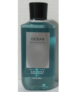 Bath &amp; Body Works 2-in-1 Hair &amp; Body Wash 10 FL OZ Men&#39;s Collection OCEAN - £13.86 GBP