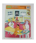 Vintage 1984 Sesame Street Ernie Goes To The Doctor Frame Tray Puzzle 11... - $14.84