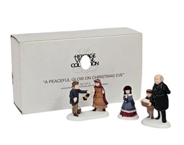 Department 56 Heritage Village Collection &quot;A Peaceful Glow On Christmas ... - $17.59