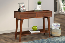 Melbourne 2 Drawers Console Table, Acorn - $443.00
