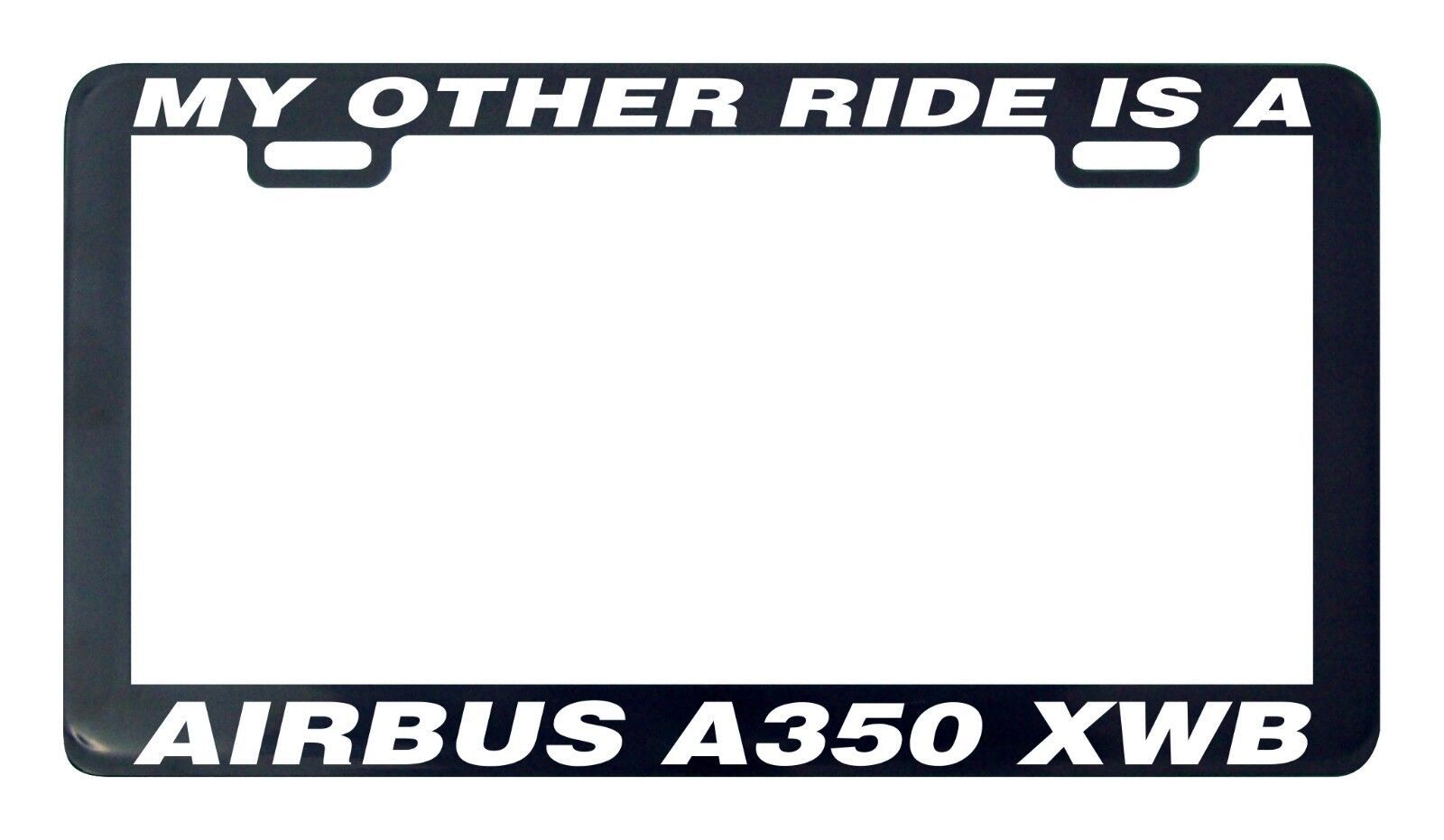 Airbus A350 Xwb Avion Mon Other Ride Est A Licence Plaque Cadre Support Tag - $6.26