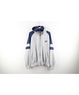Vintage 90s Nike Mens XL Travis Scott Swoosh Spell Out Full Zip Hoodie G... - $133.98 CAD