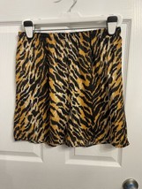 Rare Vtg 1970&#39;s Petra Fashions Tiger Silky Sheer Boxer Shorts Panties Xl Sissy - £9.39 GBP