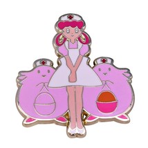 Nurse Joy Residency Program Collectable Funny Pin Badge Brooch Enamel - £6.48 GBP