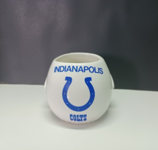 VTG Indianapolis Colts NFL Football Helmet Coffee Cup Mug 1989 Fantasy Workshop - £14.68 GBP