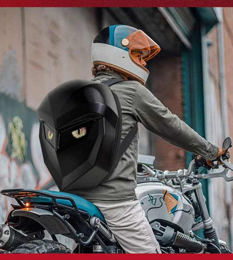 LED Backpack School Travel Bike Bags Led Hard Shell LED Backpack LED Tra... - $2,915.92 MXN