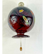 Vintage Handmade Blown Red Glass Hummingbird Feeder w/ Spout !!!! - £19.78 GBP