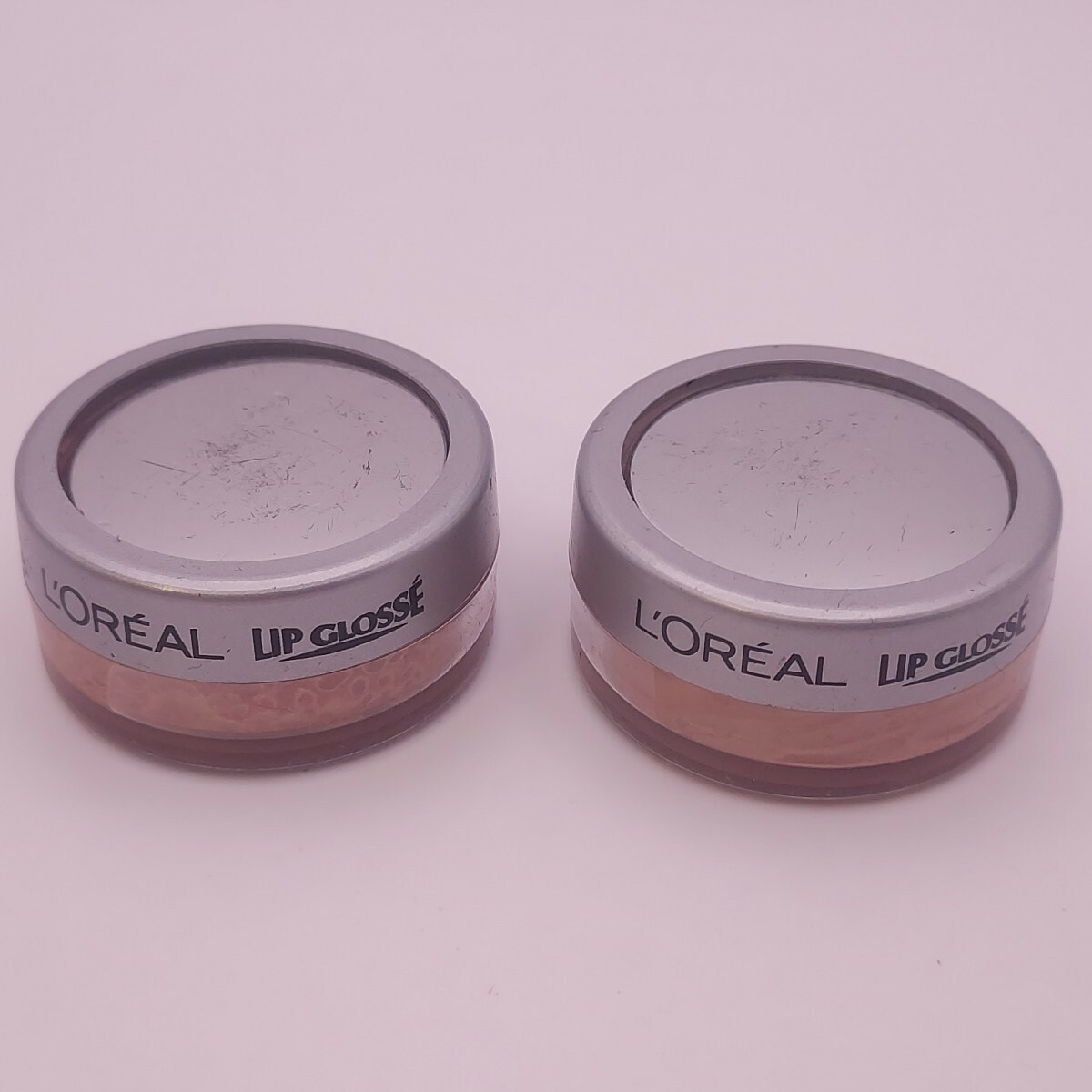 LOT OF 2 L&#39;Oreal Lip Glosse Pot POLISHED PEARL Sealed RARE - $11.87
