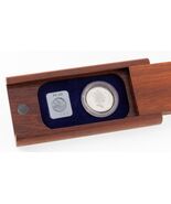 1988 Australia Dollaro 1/2 Oncia Platino Koala Moneta di Prova IN Legno ... - $49,419.35 MXN