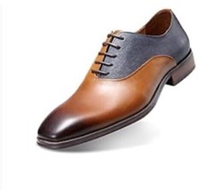 Maestrami Men&#39;s Handmade Genuine Leather Shoes Retro British Style Sz 11 - £31.86 GBP