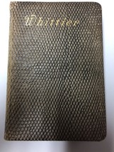 Poems By John Greenleaf Whittier New York Hurst &amp; Co Early 1900s - £15.53 GBP